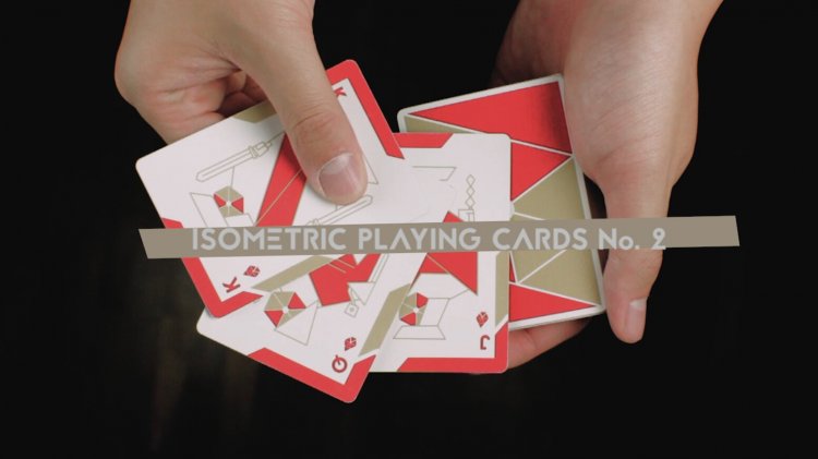 (image for) Isometric Playing Cards No. 2 by Kenneth Aidan Foo - Click Image to Close