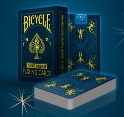 (image for) Bicycle Night Dream Playing Cards