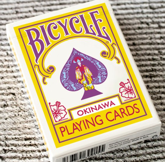 (image for) Bicycle Okinawa Japan V2 Playing Cards - Click Image to Close