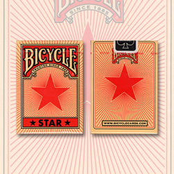 (image for) Bicycle Red Star Playing Cards by USPCC