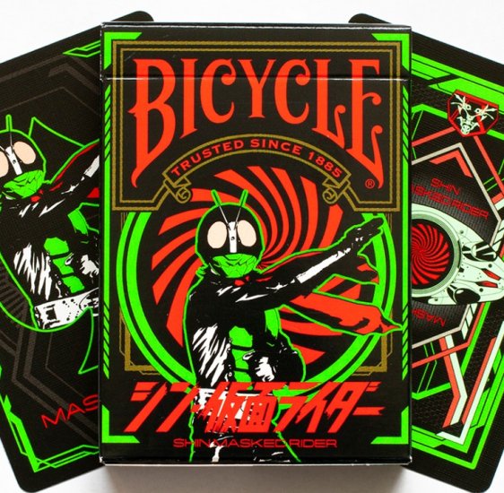 (image for) Bicycle Shin Kamen Rider Playing Cards - Click Image to Close