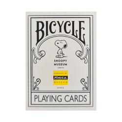 (image for) Bicycle Snoopy Museum Playing Cards