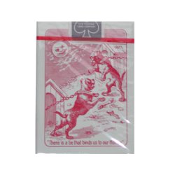 (image for) Cards Squeezers Bulldog Poker size (Blue)