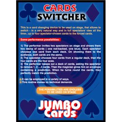 (image for) Cards Switcher (Jumbo) by Eduardo Kozuch - Trick