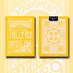 (image for) Tally Ho Reverse Fan back (Yellow) Limited Ed. by Aloy Studios / USPCC