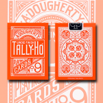 (image for) Tally Ho Reverse Fan back (Orange) Limited Ed. by Aloy Studios / USPCC