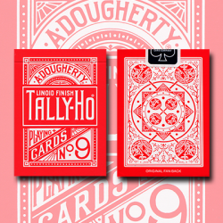 (image for) Tally Ho Reverse Fan back (Red) Limited Ed. by Aloy Studios / USPCC