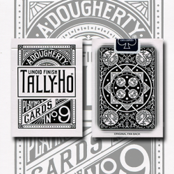 (image for) Tally Ho Reverse Fan back (White) Limited Ed. by Aloy Studios / USPCC