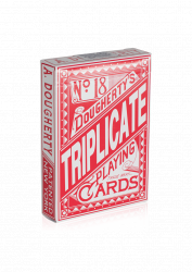 (image for) Triplicate No.18 Red Playing Cards