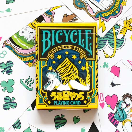 (image for) Bicycle Urusei Yatsura Playing Cards by Rumiko Takahashi - Click Image to Close
