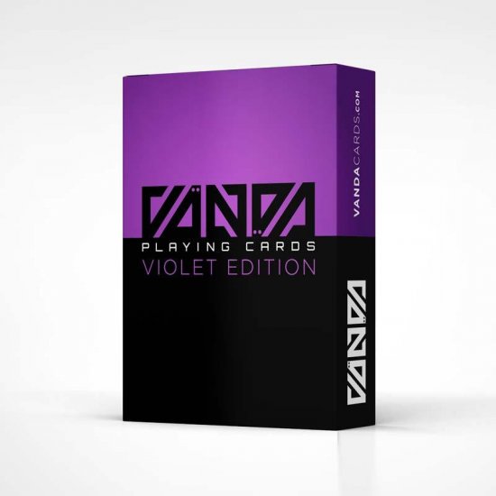 (image for) Vanda Playing Cards Violet Edition - Click Image to Close