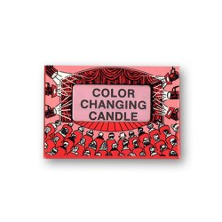 (image for) Color Changing Candle Red to White by Fantasio (rtw) - Trick