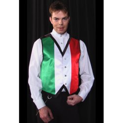 (image for) Color Changing Vest (Italian Flag) - X-Large by Lee Alex - Trick