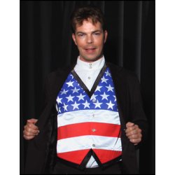 (image for) Color Changing Vest (Stars And Stripes) Large by Lee Alex - Trick