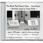 (image for) Book That Doesn't Exist (CD) by Gregg Webb & Doug MacGeorge - Book