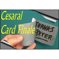 (image for) Cesaral Card Finale ( 2 Deck Red & Blue) by Cesar Alonso (Cesaral Magic) - Trick