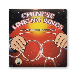 (image for) Chinese Linking Rings (5 inch) by Vincenzo Di Fatta - Tricks