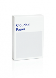 (image for) Clouded Paper Playing Cards