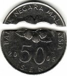 Coin Bite (Malaysia 50 Cent) - Trick