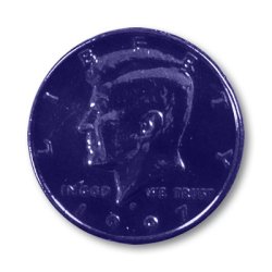 (image for) Multi Colored Half Dollar (Dark Purple)