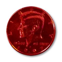 (image for) Multi Colored Half Dollar (Red)by You Want it We Got it - Trick