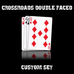 (image for) CrossRoads Double Faced set in USPCC stock (with instructions) by Ben Harris - Trick