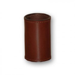 (image for) Leather Coin Cylinder (Brown, Dollar Size) - Tricks