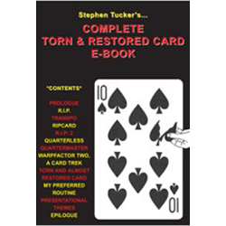 (image for) The Complete Torn & Restored Card by Stephen Tucker - eBook DOWNLOAD