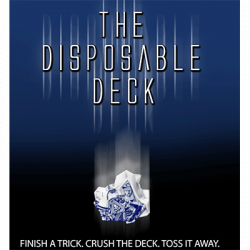 (image for) Disposable Deck 2.0 (blue) by David Regal - Trick