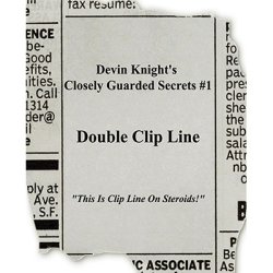 (image for) Double Clip Line by Devin Knight - Trick