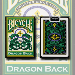 (image for) Bicycle Dragon Green by Gamblers Warehouse