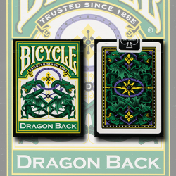 (image for) Bicycle Dragon Green by Gamblers Warehouse
