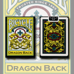 (image for) Bicycle Dragon Yellow by Gamblers Warehouse
