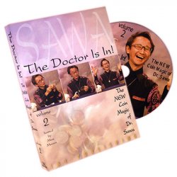 (image for) The Doctor Is In - The New Coin Magic of Dr. Sawa Vol 2 - DVD