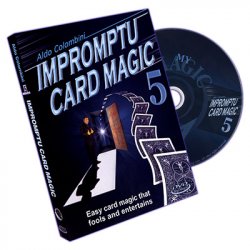 (image for) Impromptu Card Magic Volume #5 by Aldo Colombini - DVD