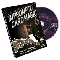(image for) Impromptu Card Magic Volume #6 by Aldo Colombini - DVD
