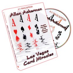 (image for) Las Vegas Card Miracles by Allan Ackerman - DVD