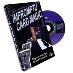 (image for) Impromptu Card Magic #1 Aldo Colombini, DVD