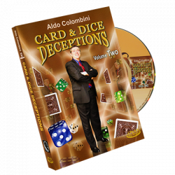 (image for) Card & Dice Deceptions Volume Two by Aldo Colombini - DVD