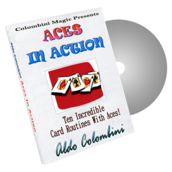 (image for) Aces In Action by Wild-Colombini Magic - DVD