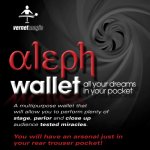 (image for) Aleph Wallet (Gimmick and Online Instructions) by Vernet Magic