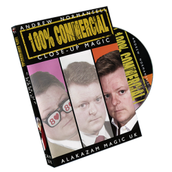 (image for) 100 Percent Commercial Volume 3 - Close-Up Magic by Andrew Normansell - DVD