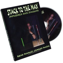 (image for) Stack To The Max - Impossible Dice Stacking by Brad Manuel - DVD