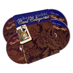 (image for) Card College 1&2 (4 DVD Set) by Roberto Giobbi - DVD
