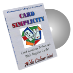 (image for) Card Simplicity by Wild-Colombini Magic - DVD