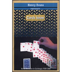 (image for) Cards Know (DVD and Props) by Henry Evans - DVD