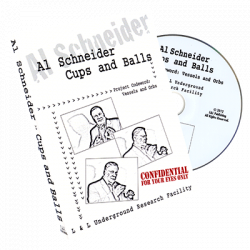 (image for) Al Schneider Cups & Balls by L&L Publishing - DVD