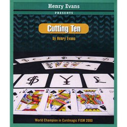 (image for) Cutting Ten (Cards and DVD) by Henry Evans - DVD