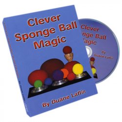 (image for) Clever Sponge Ball Magic by Duane Laflin - DVD