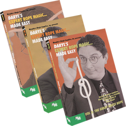 (image for) Expert Rope Magic Made Easy (3 volume set) by Daryl & Murphy's Magic Supplies - DVD